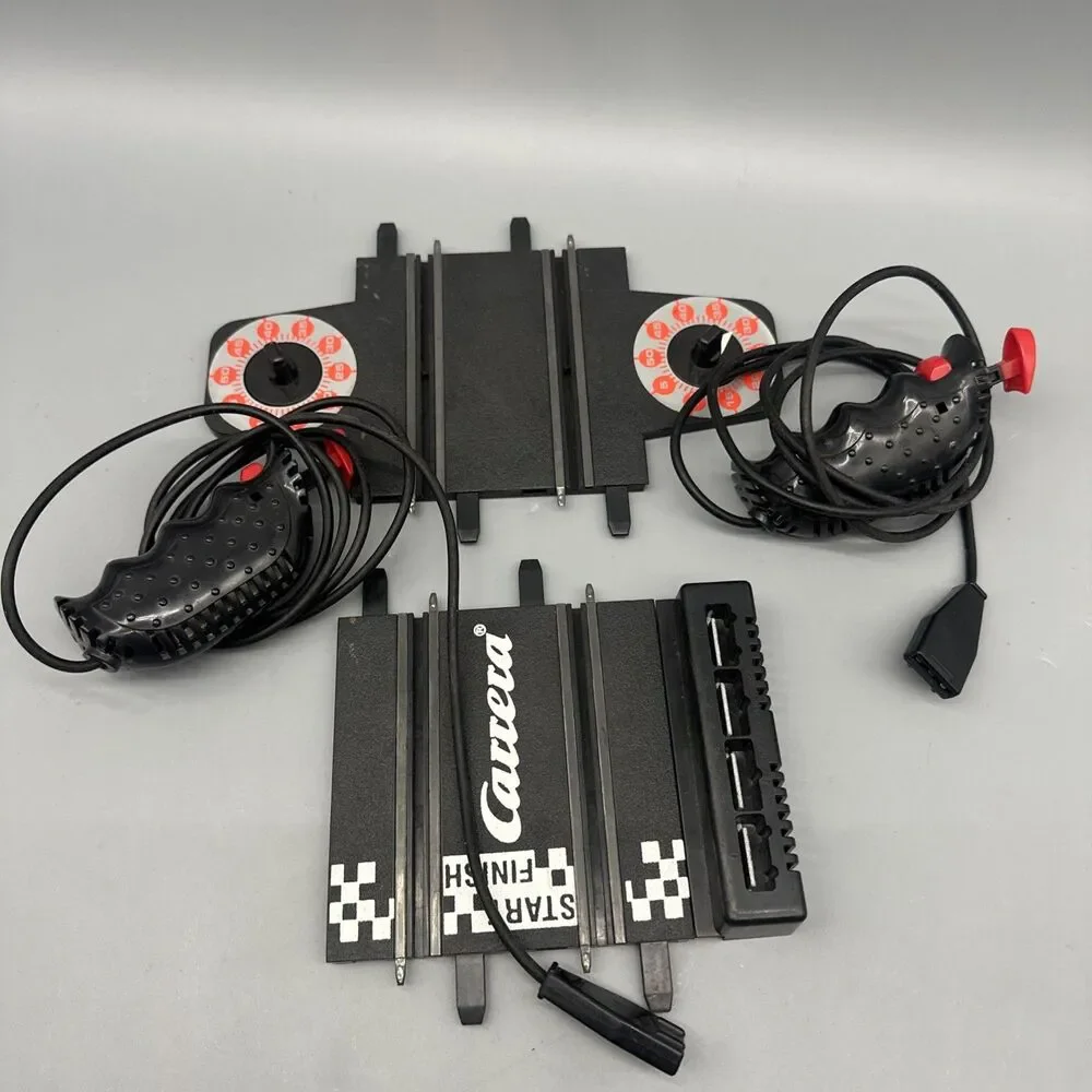 Carrera Go 1:43 Slot Track Start/Finish Line Controllers Lap Counter Power WORKS